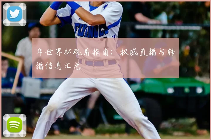 年世界杯观看指南:权威直播与转播信息汇总