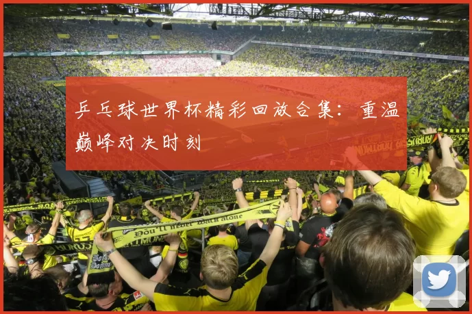乒乓球世界杯精彩回放合集:重温巅峰对决时刻