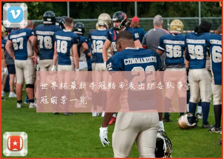 世界杯最新夺冠赔率表出炉各队争冠前景一览