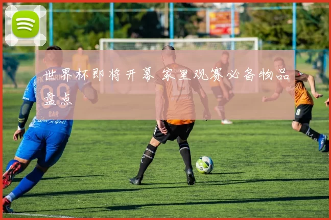 世界杯即将开幕 家里观赛必备物品盘点
