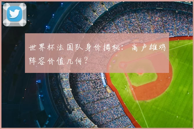 世界杯法国队身价揭秘:高卢雄鸡阵容价值几何?