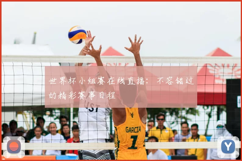 世界杯小组赛在线直播:不容错过的精彩赛事日程