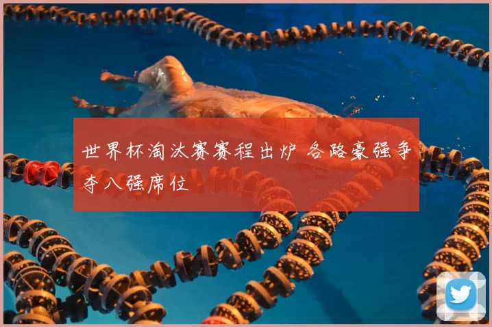 世界杯淘汰赛赛程出炉 各路豪强争夺八强席位